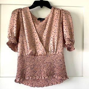 Rose gold/pink blouse